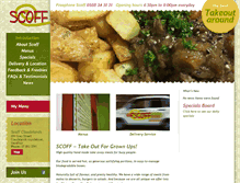 Tablet Screenshot of eatscoff.co.nz